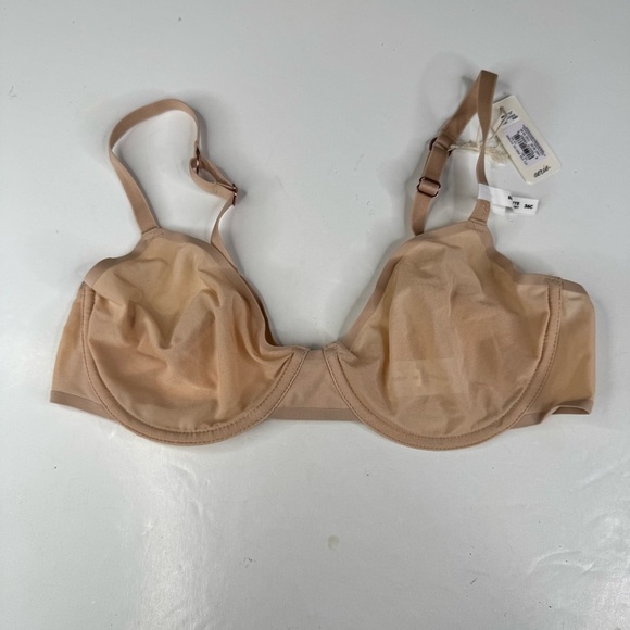 Aerie NWT Smoothez Nude Balconette Bra Size 36C - Picture 1 of 7